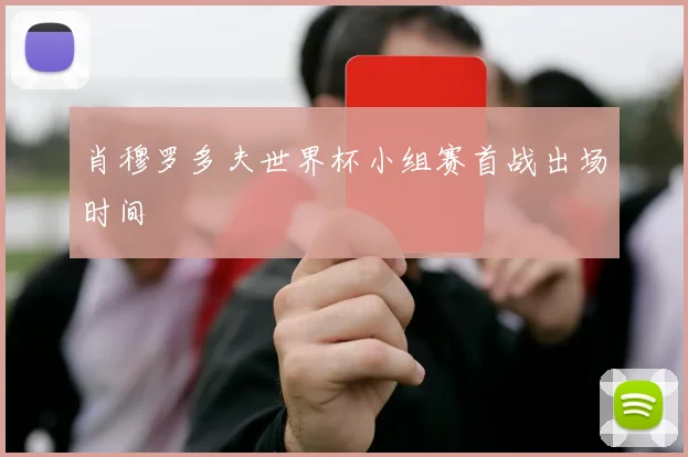 肖穆罗多夫世界杯小组赛首战出场时间